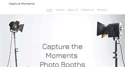 Desktop Screenshot of capturemoments.net